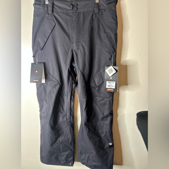 RIDE Snowboards Men’s Phinney Pant Shell Black - Picture 12 of 14